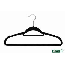 Vente en gros Custom Space Saving Black Velvet Hanger